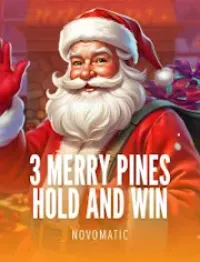 3 merry pines hold and win official logo